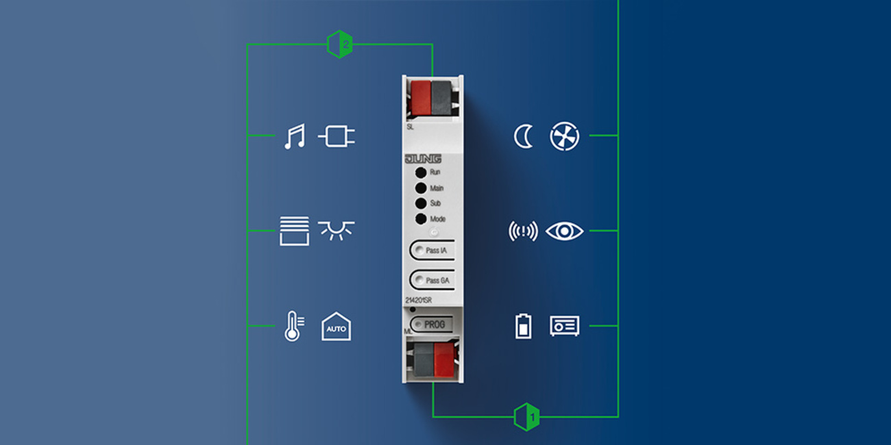 KNX Bereichs- und Linienkoppler bei Christ Gebäudetechnik GmbH & Co. KG in Kirtorf