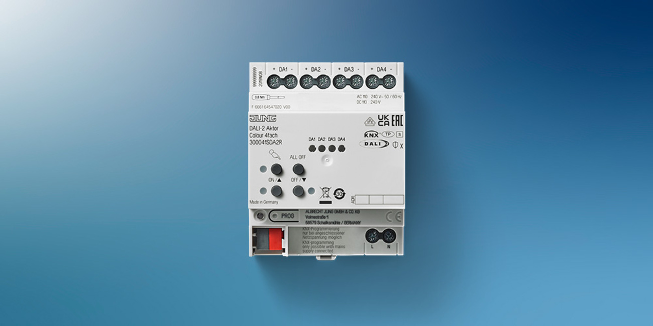 KNX DALI 2 Gateway Colour bei Christ Gebäudetechnik GmbH & Co. KG in Kirtorf